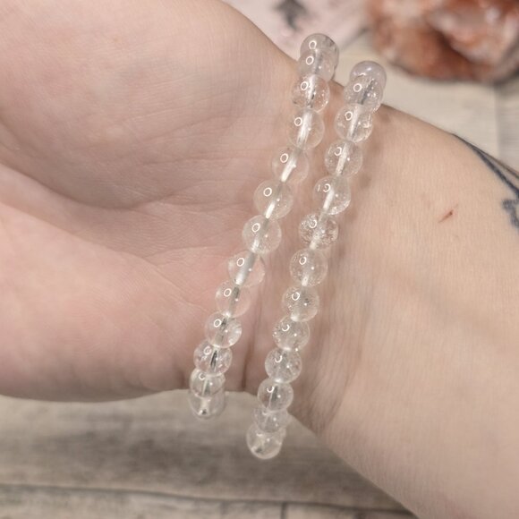 Clear Quartz Crystal Bracelet ONE - Picture 4 of 4